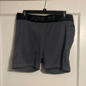Adidas Gray Athletic Shorts